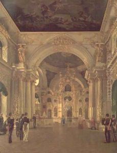 Interior of the Great Church in the Winter Palace, 1829