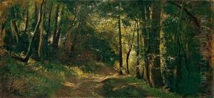 Waldlandschaft.
