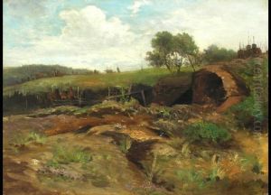 Torfgewinnung Im Dachauer Moos by Joseph Wenglein