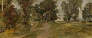 Weg Am Waldesrand. by Joseph Wenglein