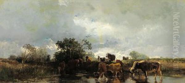 Mucche Presso L""""acqua - view 1
