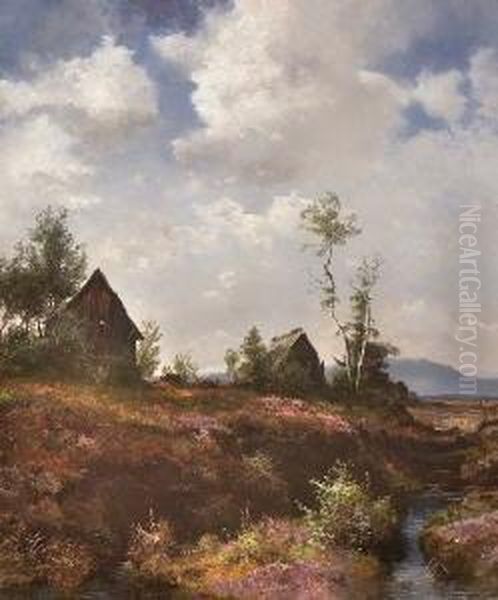 Holzstadel In
Moorlandschaft. - view 1