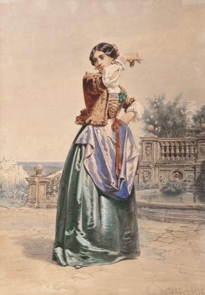 Dancing By The Fountain - view 1