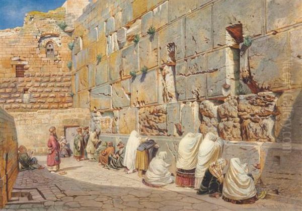 The Wailing Wall - view 1