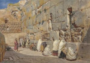 Klagemauer Der Juden: The Wailing Wall, Jerusalem Klagemauer Der Juden: The Wailing Wall, Jerusalem