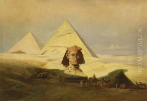 Die Pyramiden Von Gizeh.