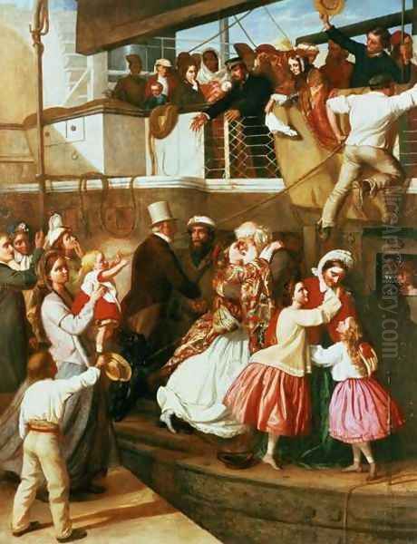 Embarkation Scene - view 1