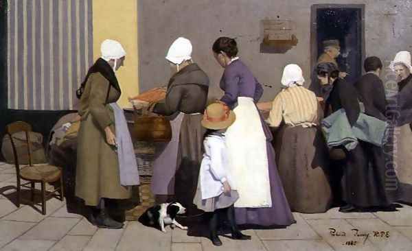Breton Market, 1885 - view 1