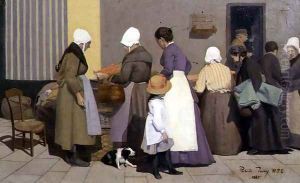 Breton Market, 1885