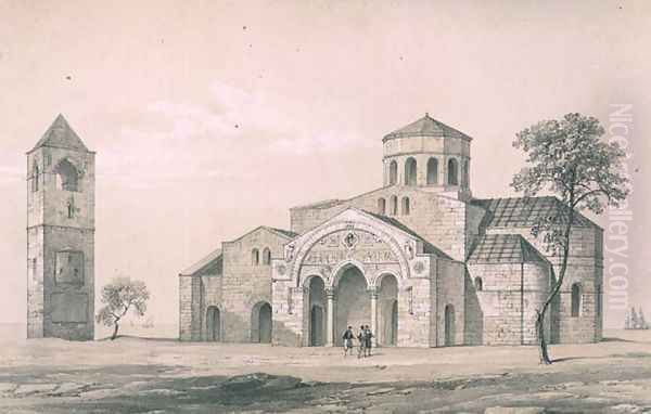 South east view of St. Sophias, Trebizond, pub. by Day and Son - view 1