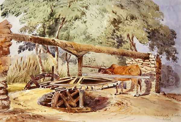 Turkish Water Wheel, Heliopolis, 1894 - view 1