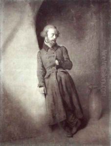 Armand Barbes 1809-70 in Prison, 1835 by Charles Joseph Travies de Villiers