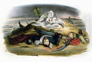 Order prevails in Warsaw, satirical criticism of the comments of Minister Sebastiani after Russian troops stormed the Polish capital, 1831 by Charles Joseph Travies de Villiers