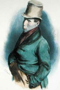 The Man Who Lives by his Wits, no.28 from Galerie Physionomique by Charles Joseph Travies de Villiers