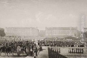 Entry of the Allies into Paris in 1815, illustration from 'Englands Battles by Sea and Land by Lieut. Col. Williams Entry of the Allies into Paris in 1815, illustration from 'Englands Battles by Sea and Land by Lieut. Col. Williams
