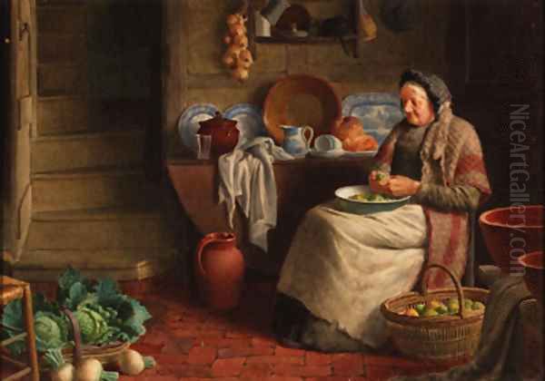 Apples, cabbages and swedes - view 1