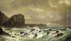 The Lyon Rock, Cornwall by Henry Spernon Tozer