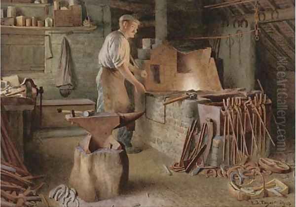 The blacksmith's forge - view 1