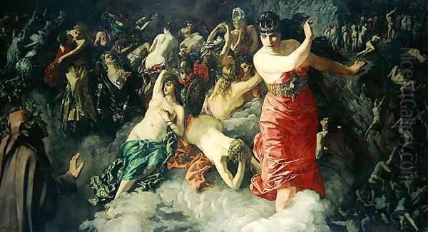 Scene from Dantes Divine Comedy, 1880 - view 1