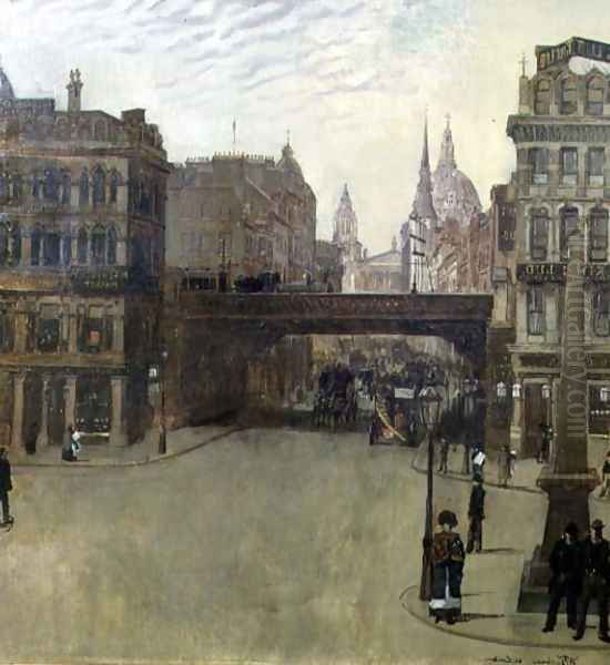 Ludgate Hill, 1884 - view 1