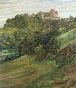 Lichtenberg Castle in Odenwald, 1900 Lichtenberg Castle in Odenwald, 1900