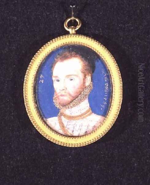 Portrait of an unknown man, aged 27, 1569 - view 1
