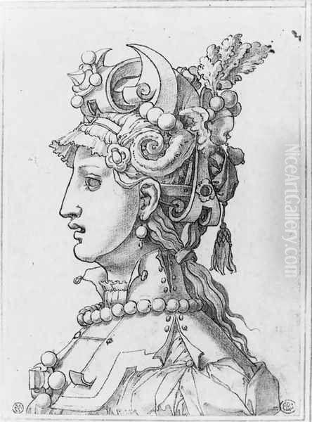 Female Mask - view 1