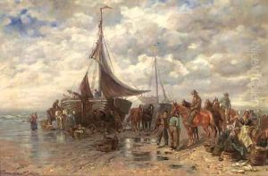 Bringing in the catch by Desire Thomassin