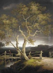 Near Ogave, Exeter by John Wallace Tucker