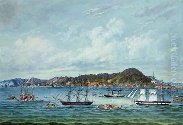 View of Hong Kong, c.1860 - view 1