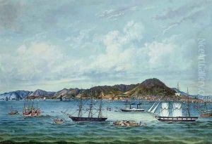 View of Hong Kong, c.1860 by Tinqua