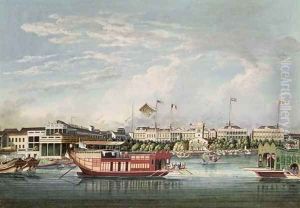 View of Canton, c.1860