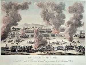 The Battle of Marengo, 25 Priarial An VIII 14th June 1800 after 1800 by Tessier