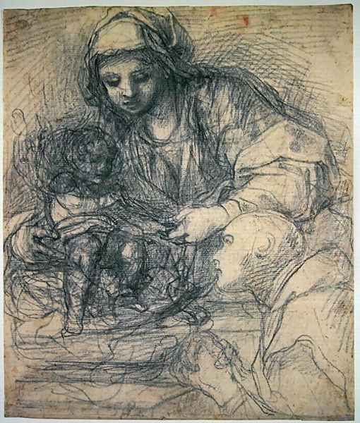 The Madonna and Child with a Carthusian Monk - view 1