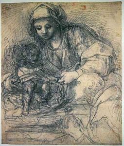 The Madonna and Child with a Carthusian Monk