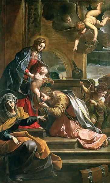 The Mystic Marriage of St. Catherine - view 1