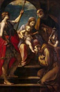 Holy Family with Saints