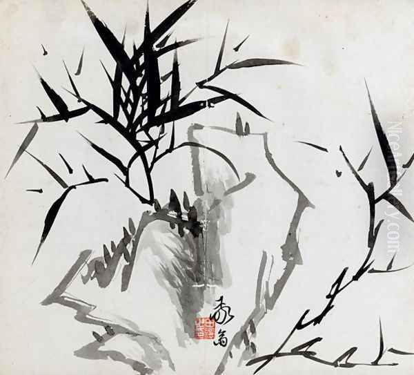 Leaf B, from Tian Jingzhai mozhu ce, from Rugao, Jiangsu province - view 1
