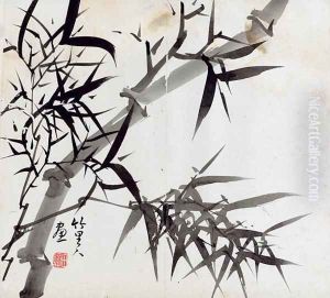Leaf K, from Tian Jingzhai mozhu ce, from Rugao, Jiangsu province by Rang Tian
