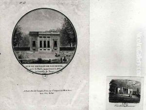 View of a pavilion in Louveciennes built by Claude-Nicolas Ledoux 1736-1806 for Madame du Barry