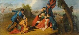 Death Of General Wolfe by Benjamin West