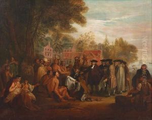 William Penn In Pennsylvania by Benjamin West