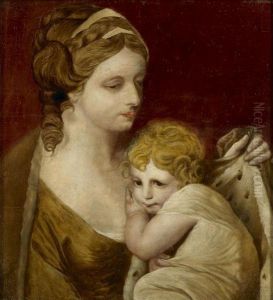 Venus Comforting Cupid by Benjamin West