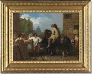 Laborers Resting Near London by Benjamin West