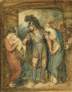 Hector Bidding Farewell To Andromache And Astyanax Hector Bidding Farewell To Andromache And Astyanax