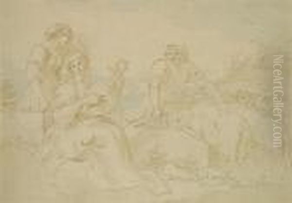 The Meeting Of Jacob And Rachel At The Well - view 1