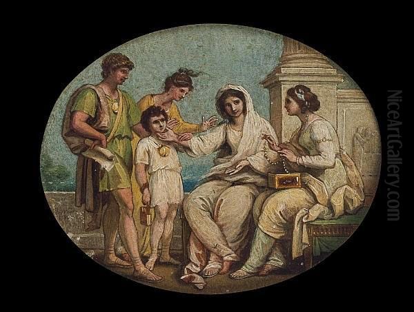 The Mother Of The Gracchi Displays Her Children As Her Only Jewels - view 1