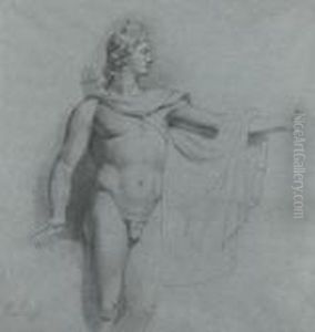 Study Of The Apollo Belvedere by Benjamin West
