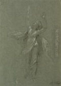 Study For 'the Woman Clothed With The Sun' by Benjamin West