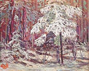 Snow in the Woods by Thomas Thompson